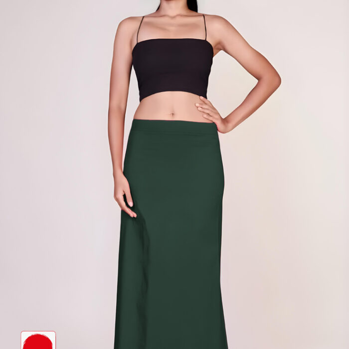 Red Dot Brand Women’s 7-Part Dark Green Inskirt