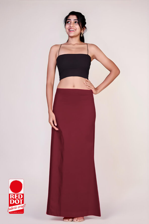 Red Dot Brand Women’s 6-Part Maroon Inskirt