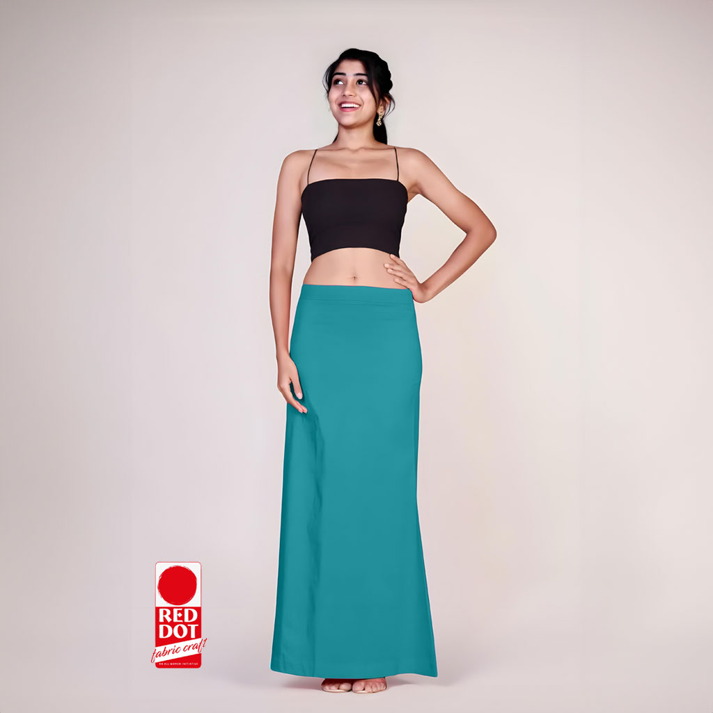 Red Dot Brand Women’s 8-Part Bright Teal Inskirt