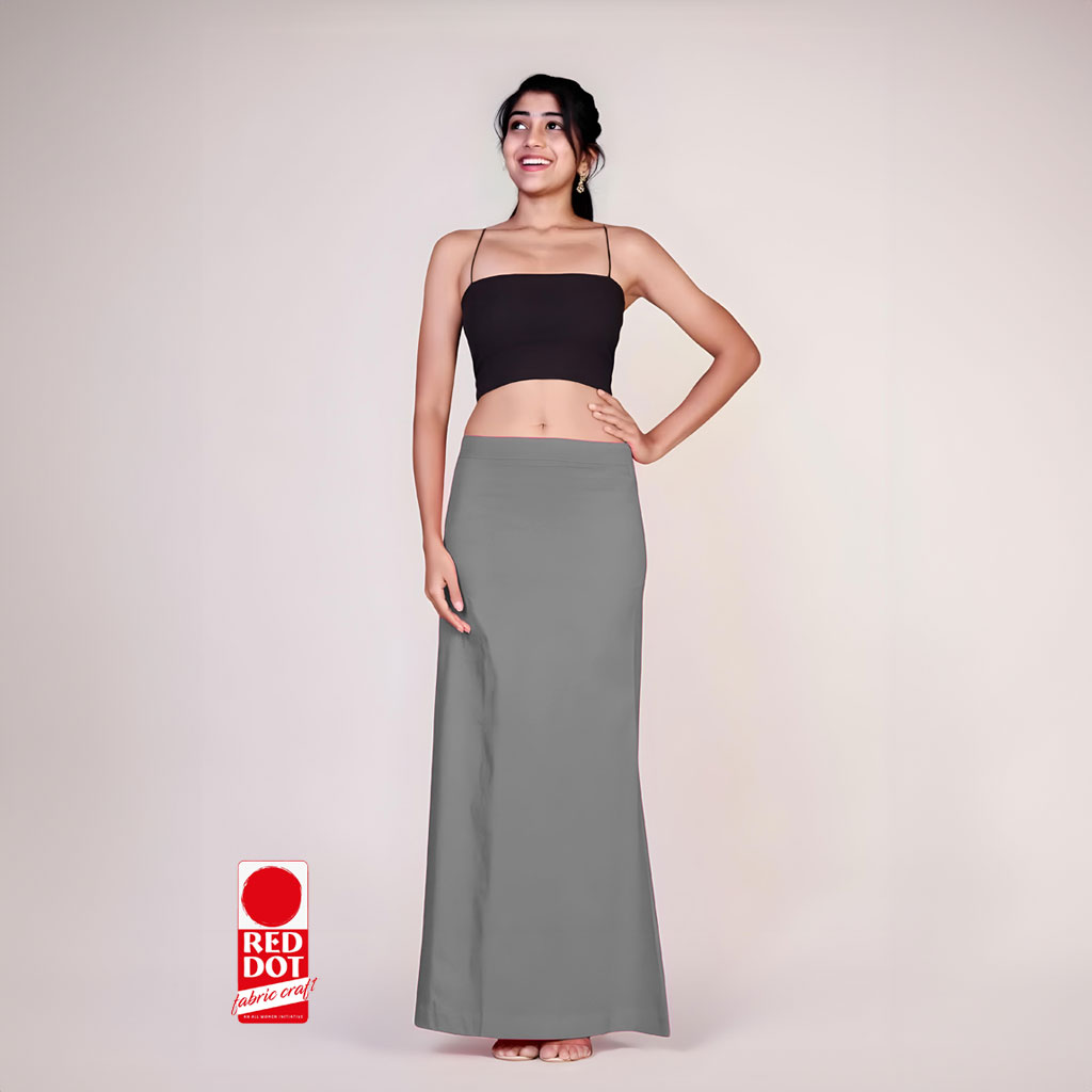 Red Dot Brand Women’s 8-Part Medium Grey Inskirt