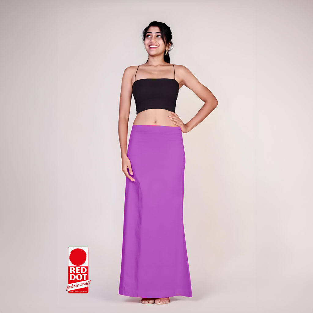 Red Dot Brand Women’s 8-Part Orchid Violet Inskirt