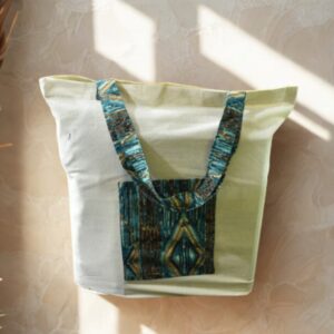 L Bottom Shopping bag with Pouch